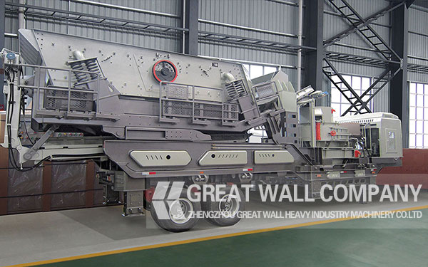 Mobile crushing plant price for sale