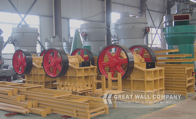 Ready Jaw crusher in stock Great Wall Company 
