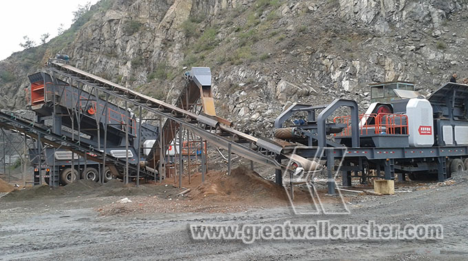 mobile crushing plant for sale in 80 tph project South Africa